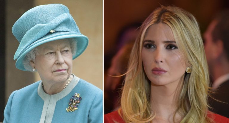Ivanka Trump tried to ‘force her way’ into meeting with Queen Elizabeth, new book claims
