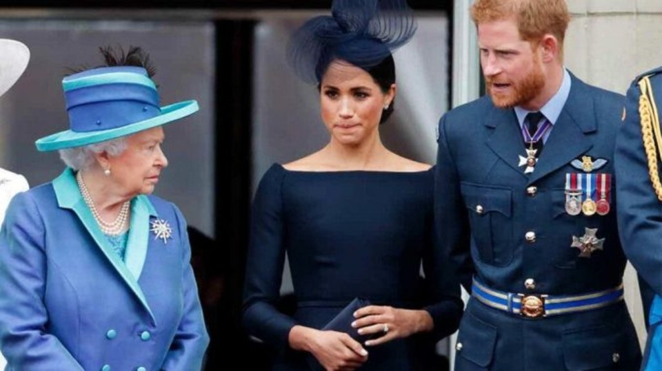 The queen lost her patience with Prince Harry and Meghan Markle: “Enough.”
