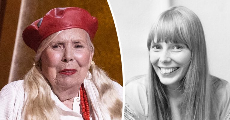Joni Mitchell met her only child 32 years after giving her up for adoption while broke & unwed