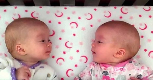 Identical Twins Reunite and Have an Adorable Conversation