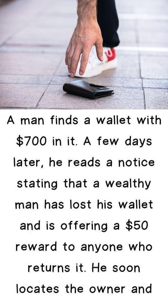 The Honest Man and the Lost Wallet
