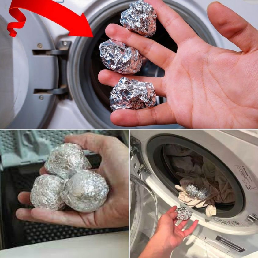 Laundry Made Easy: The Awesome Aluminum Foil Trick!