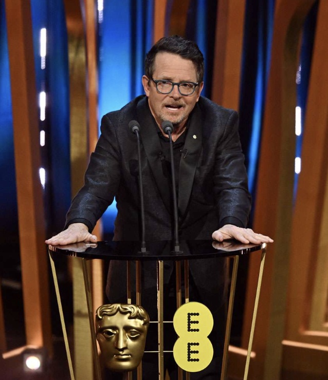Michael J. Fox Inspires at BAFTA Awards