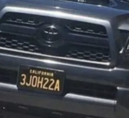 A California License Plate With a Mysterious Message Sparks Online Buzz