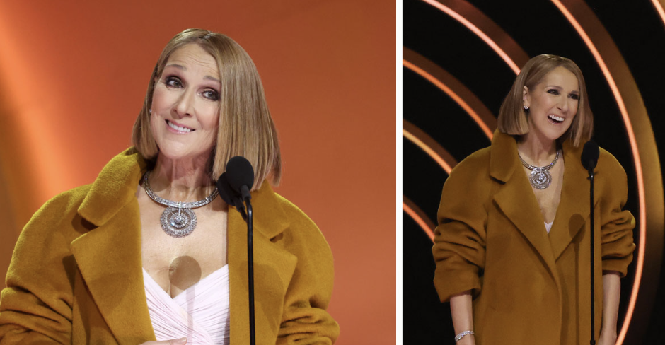 Celine Dion Puts On Surprise Performance Backstage at the Grammys