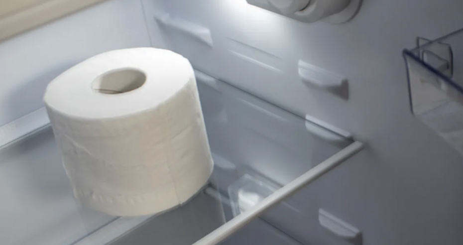 If You Find a Roll of Toilet Paper in Your Fridge, Here’s What It Means