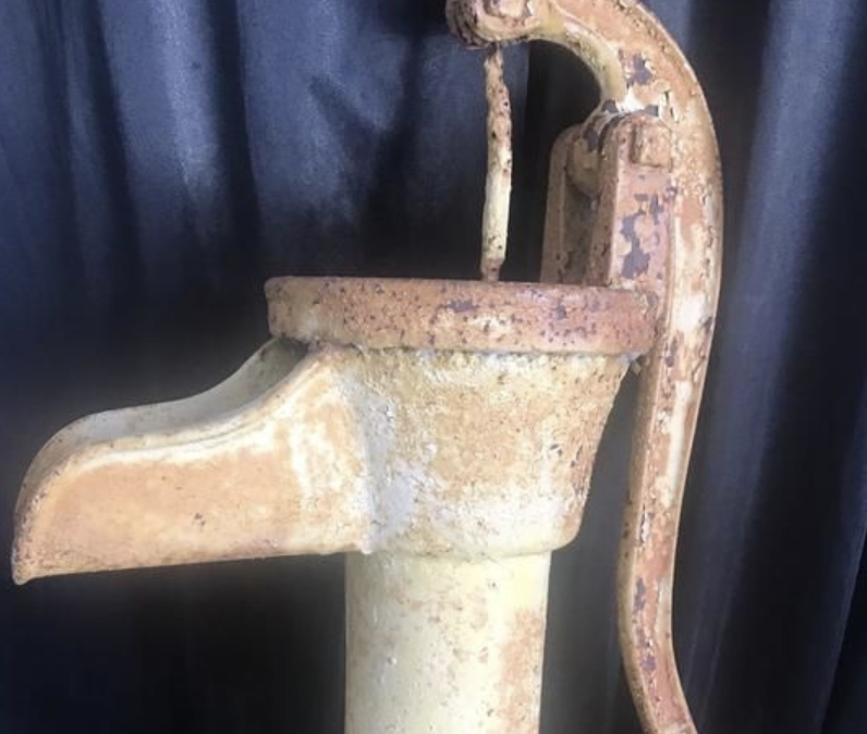 The Mysterious Antique Cast Iron Hand Well Water Pump