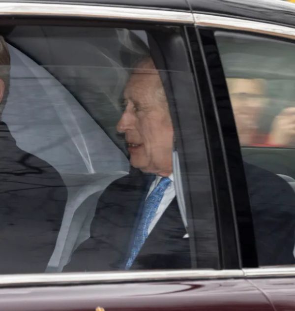 Prince Charles Waves Goodbye on His Way to Cancer Treatment