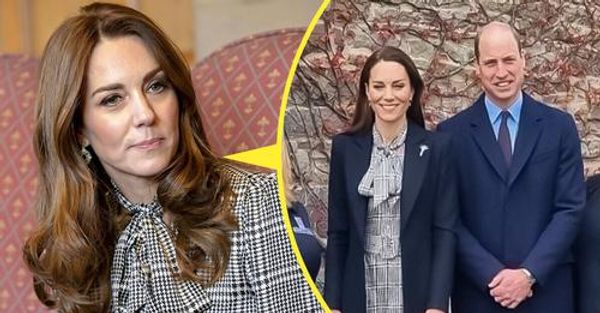 Kate Middleton, the first public appearance after being diagnosed with cancer