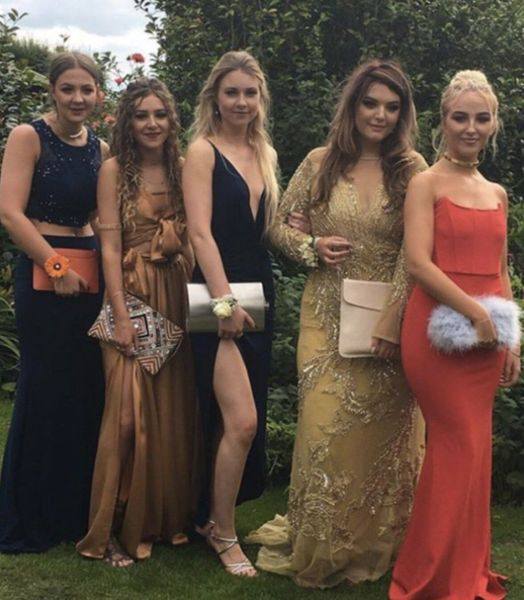 Five Girls Create a Prom Night Buzz with a Hidden Detail