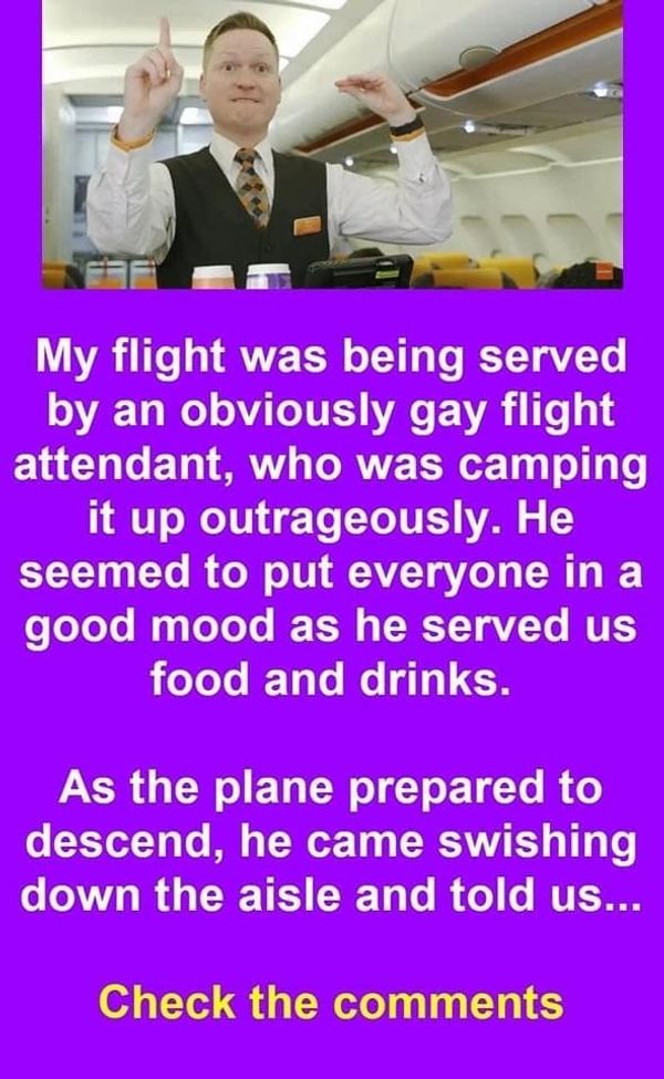 A Funny Encounter on a Flight