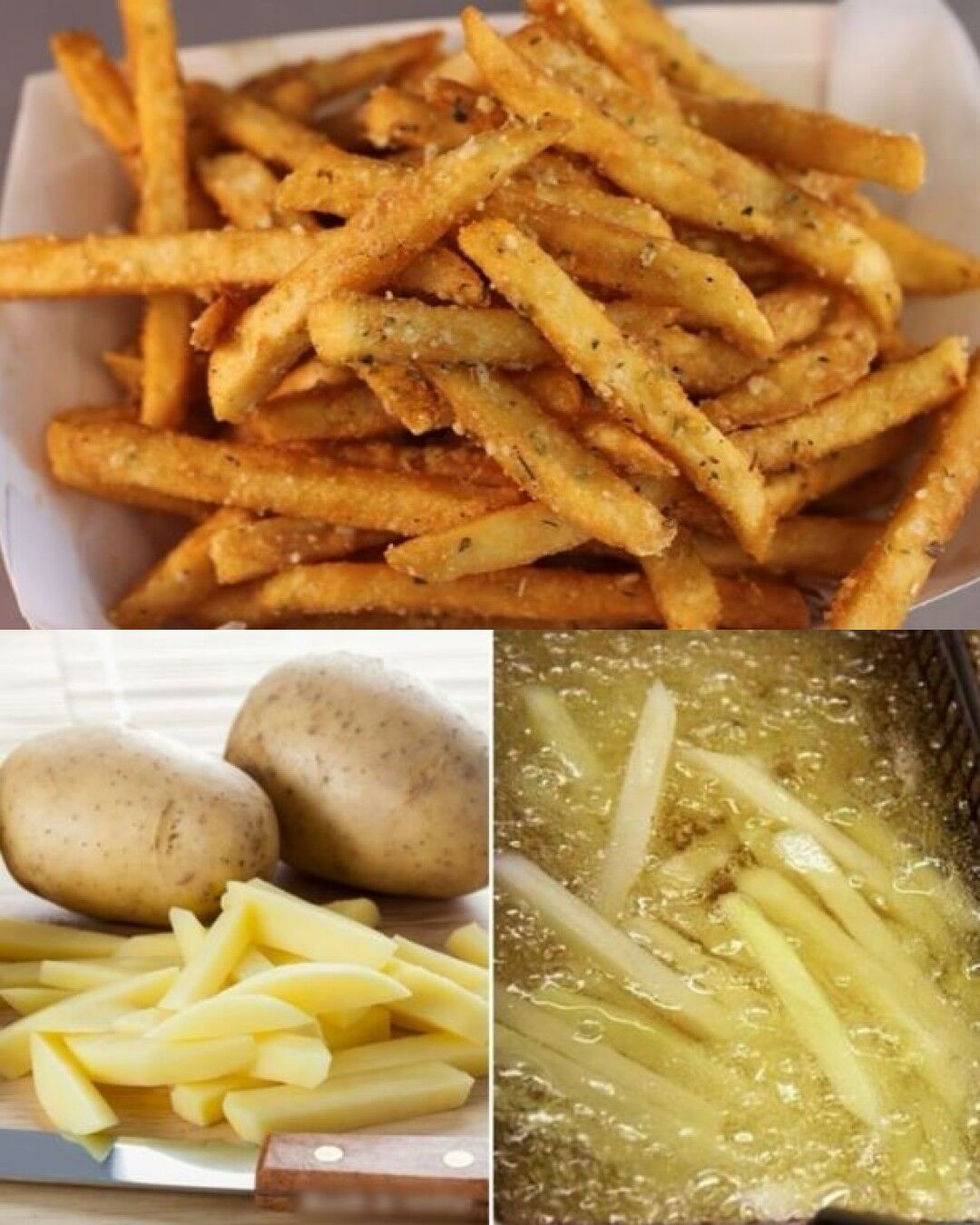 Fried potatoes