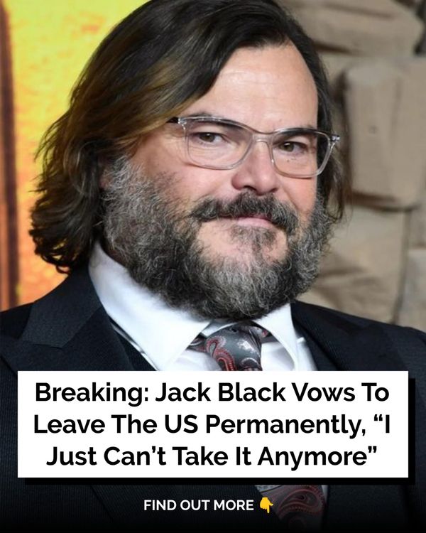 Jack Black Bids Farewell to the US: