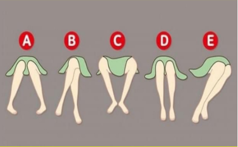 The position of your legs can say a lot about your personality – which position do you fall into?