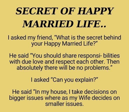 Secret of happy