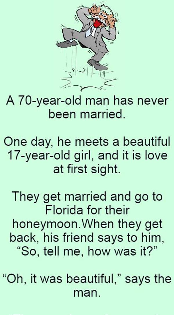 A 70-year-old man has never been married(Just for Fun) - Viral Story